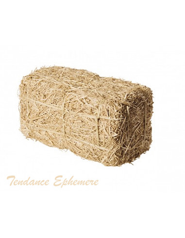 mariage champetre botte de paille