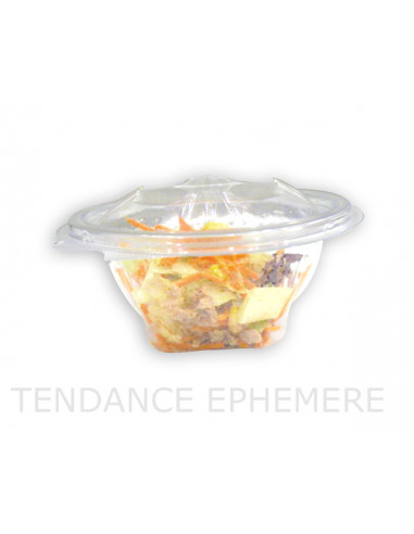 1 Bol Salade Rond Couvercle Charnière 500g -75