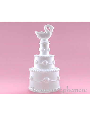 1 Bulle de Savon Mariage Gâteau Cygne-Unité