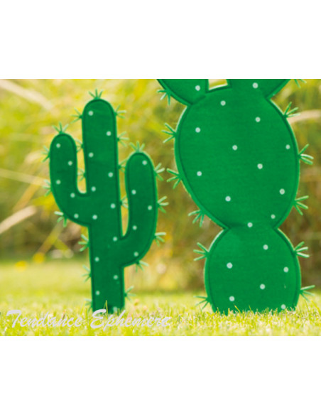 1 Cactus Feutrine 34cm