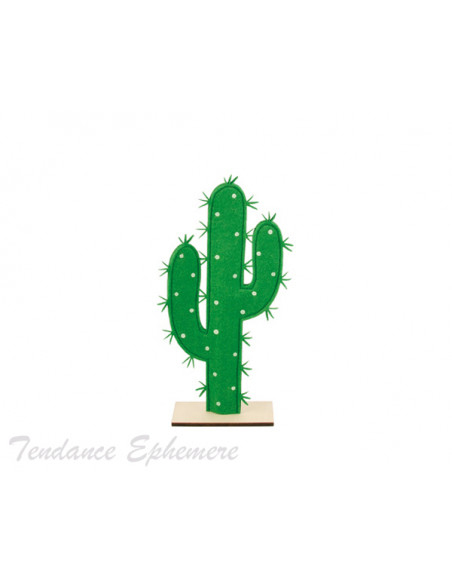2 Cactus Feutrine 34cm