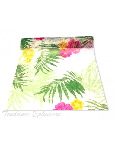 Chemin De Table Fleur Tropicale Theme Les Iles Tarif Degressif Chemin De Table Fleur Tropicale Theme Les Iles Tarif Degressif