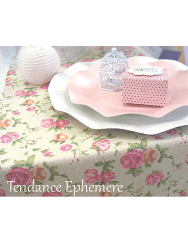 Chemin de Table Lin Liberty Roses