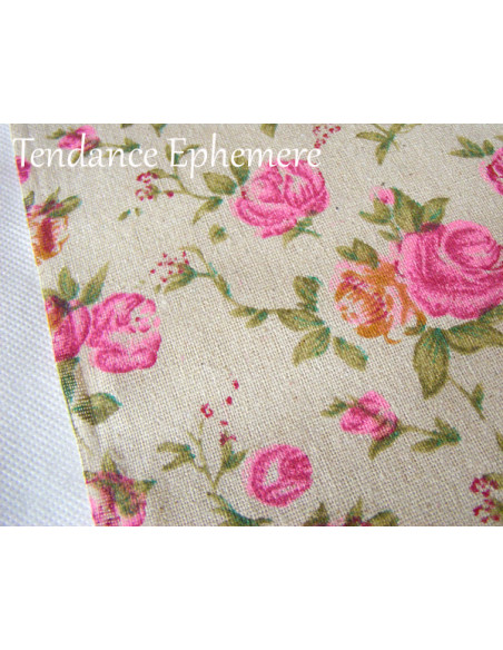 3 Chemin de Table Lin Liberty Roses