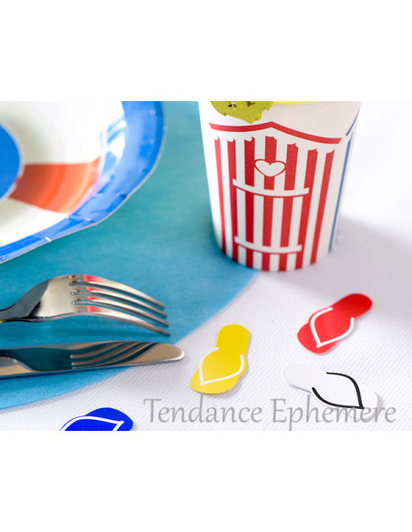 1 Confetti de Table Tong Multicolore