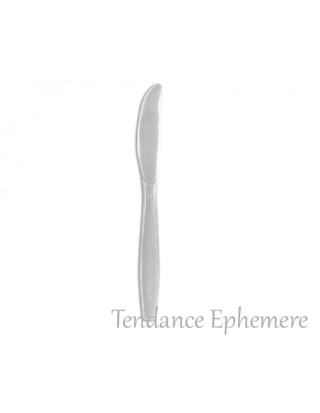 2 Couteau Plastique Cristal 19cm - 100