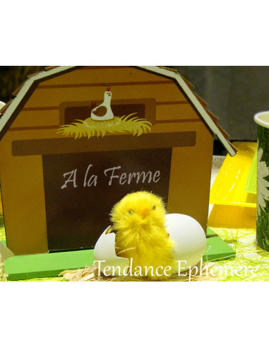 1 Centre de Table La Ferme