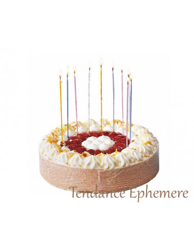 Bougie Anniversaire Mikado 24 Bougies Multicolores 1 00
