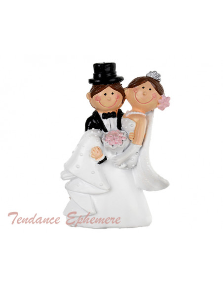 2 Figurine Marié porte La Mariée