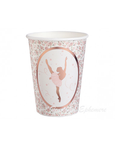 Gobelet Carton Anniversaire Danseuse 2 60 Gobelet Carton Anniversaire Danseuse 2 60