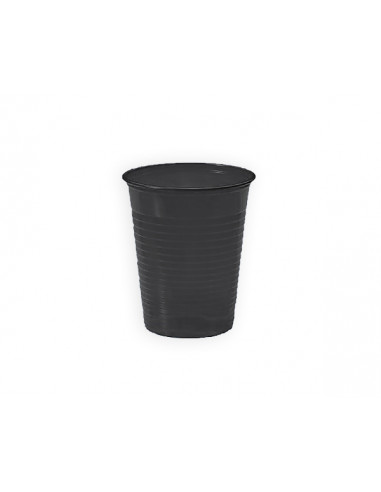 1 Gobelet Plastique Noir 20cl - 50