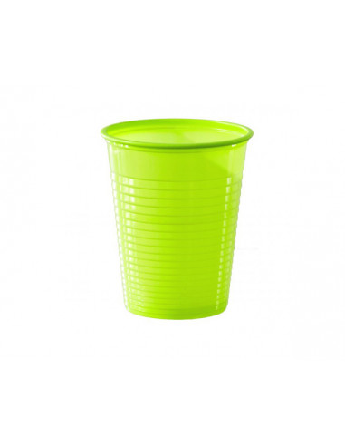 1 Gobelet Plastique Vert Anis 20cl - 50