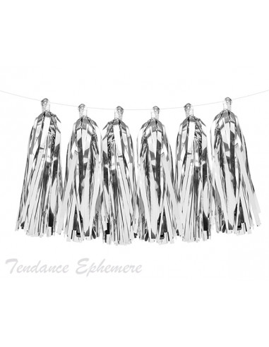 1 Guirlande Tassel Argent