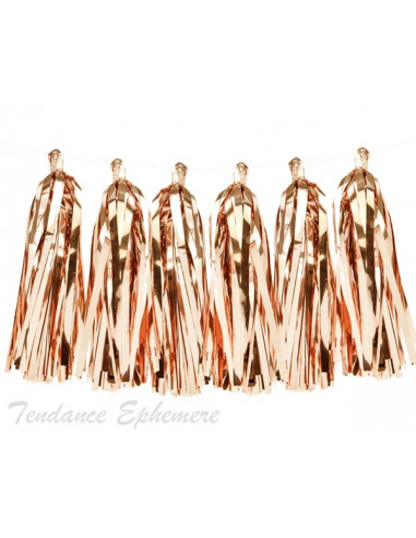 1 Guirlande Tassel Rose Gold