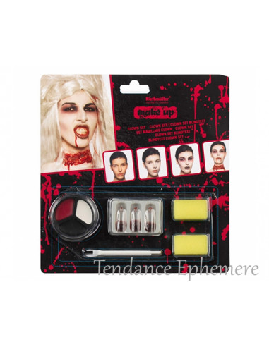 1 Kit Maquillage Vampirella Halloween