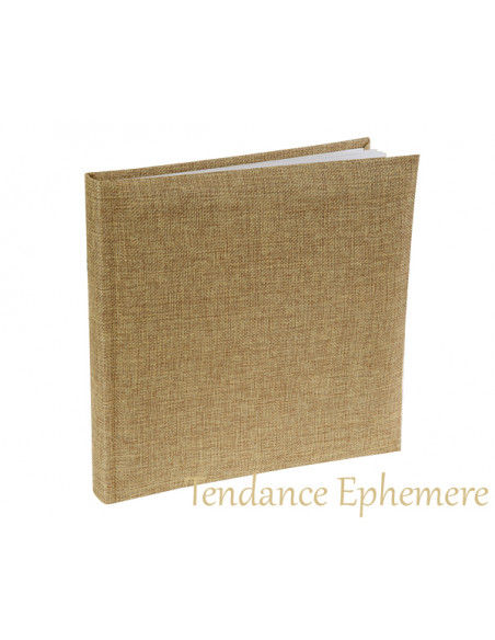 2 Livre d Or Toile de Jute