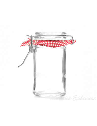 Le Mini Pot en Verre Couvercle Style Conserve