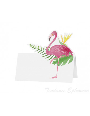1 Marque Place Chevalet Flamant Rose