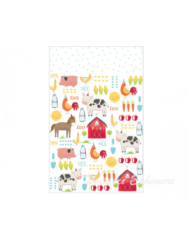 1 Nappe Animaux de la Ferme des Enfants