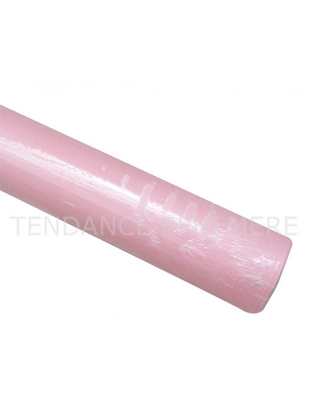 2 Nappe Effet Tissu Rose 25m