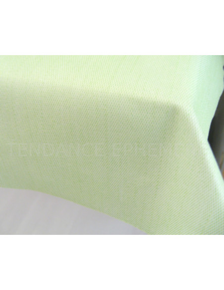 1 Nappe effet Tissu Vert pastel 25m