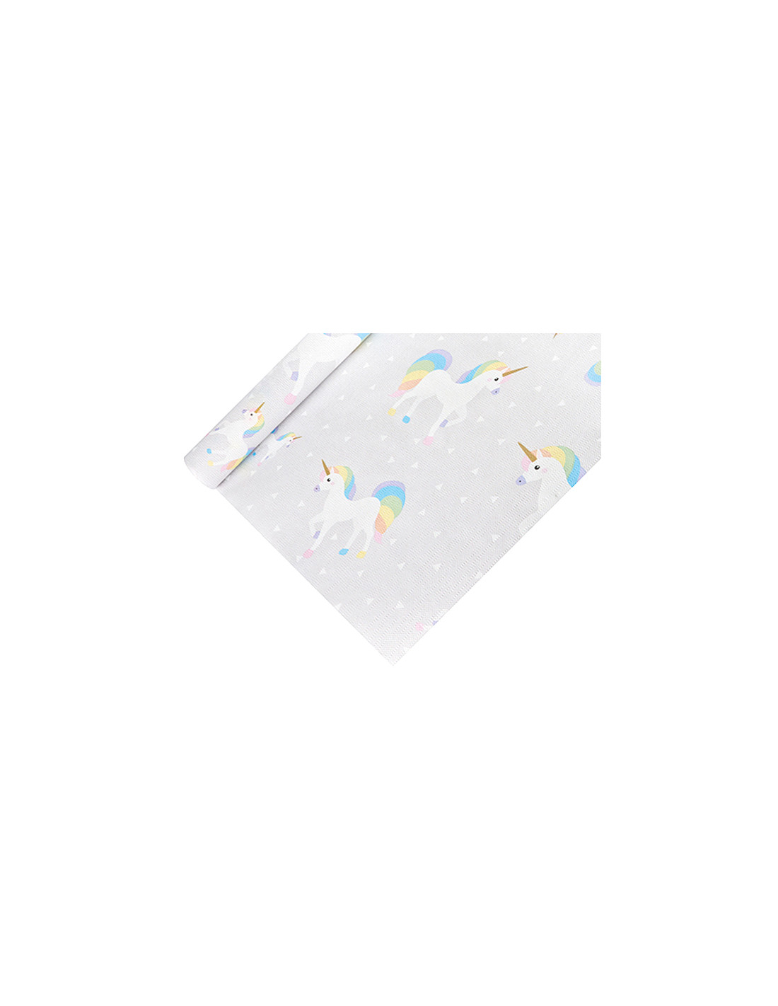 Nappe Papier Laque Licorne 1 X 5m Anniversaire Fille