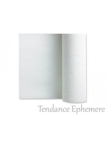 NAPPE EN PAPIER BLANCHE 40x300' - Nappes