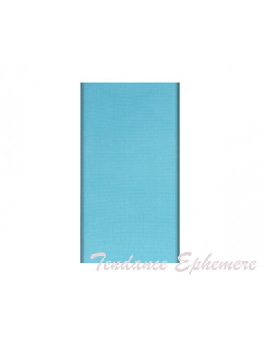 1 Nappe Papier Réutilisable Turquoise PP 1,20x1,80m