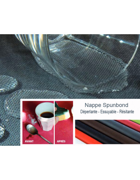 1 Nappe Spunbond Gris 50m