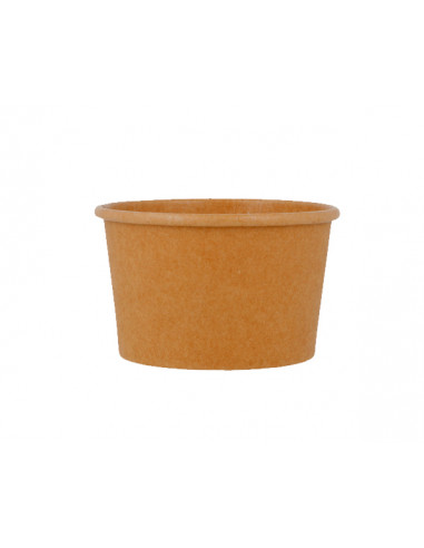 1 Pot à Glace Carton Kraft 12cl - 50