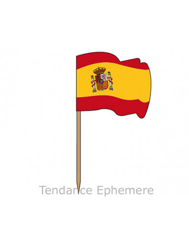 1 Petit Drapeau sur Pic ESPAGNE