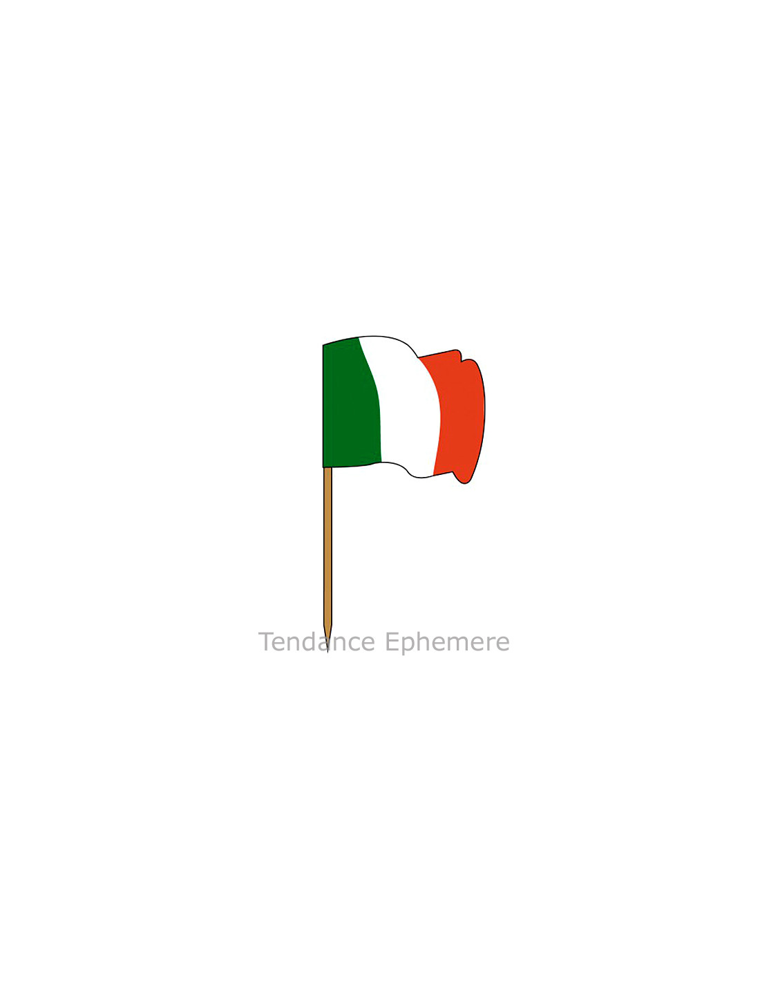 DRAPEAU ITALIE - Couleurs du drapeau italien