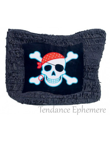 1 Pinata Drapeau de Pirate