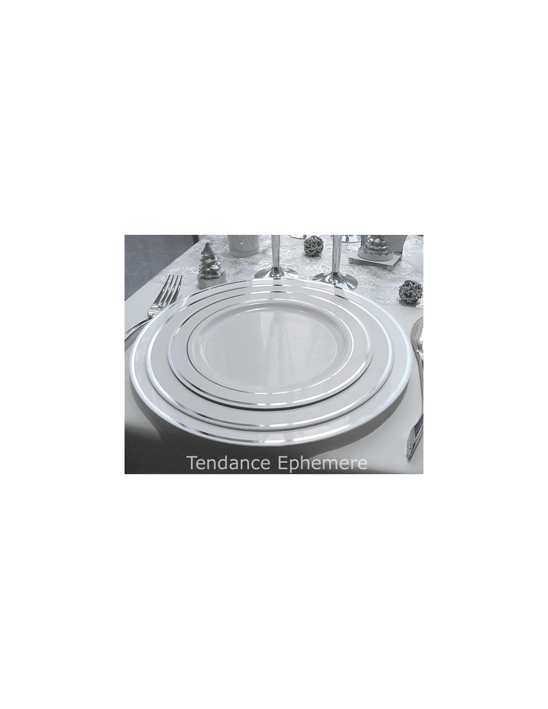 Assiette Creuse Réutilisable Economique PS Blanc Ø22cm (30 Utés)