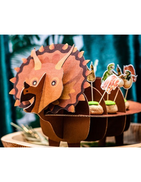 1 Présentoir Gateau Dinosaure 55.5cm