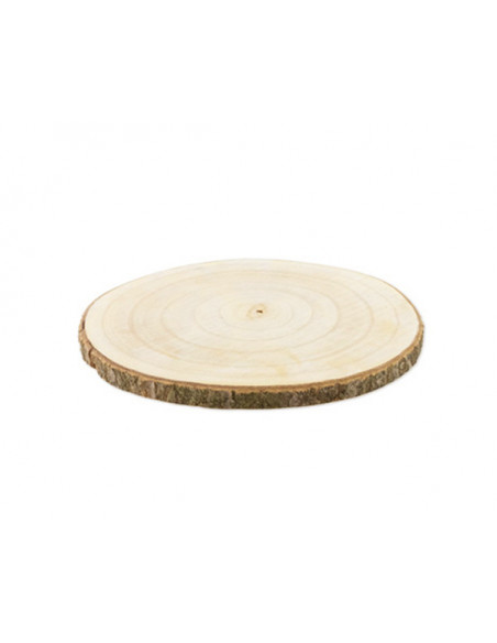 2 Rondin de Bois 30cm