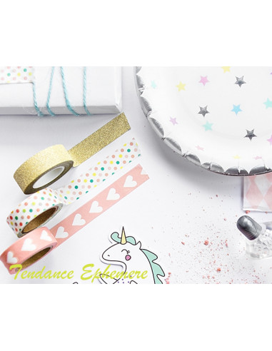 1 4 Rubans Masking Tape Tendance 40m