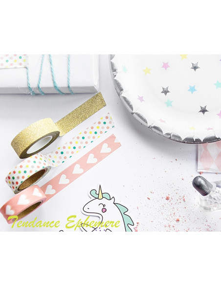 1 4 Rubans Masking Tape Tendance 40m