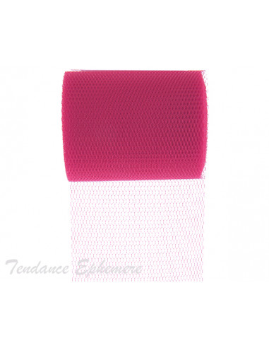 1 Ruban Tulle Fuchsia 10m