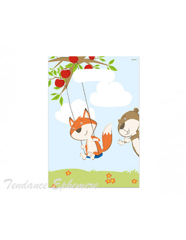 1 Sachet Bonbons Anniversaire Renard