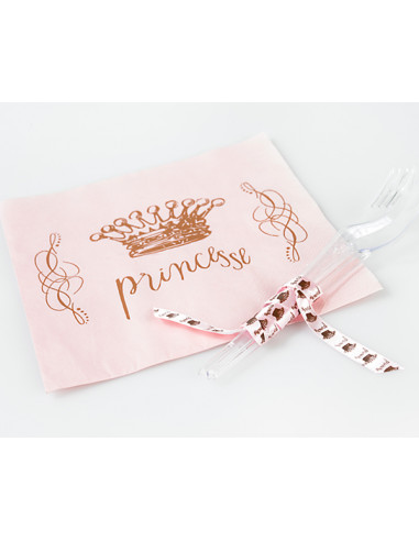 1 Serviette Papier Princesse