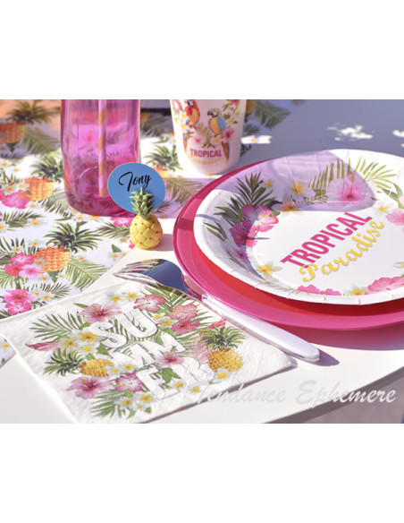 1 Serviette Papier Tropical