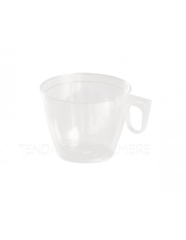 1 Tasse à Café Plastique Cristal 18cl