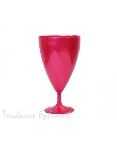 1 Verre à Eau Design Rose 20cl