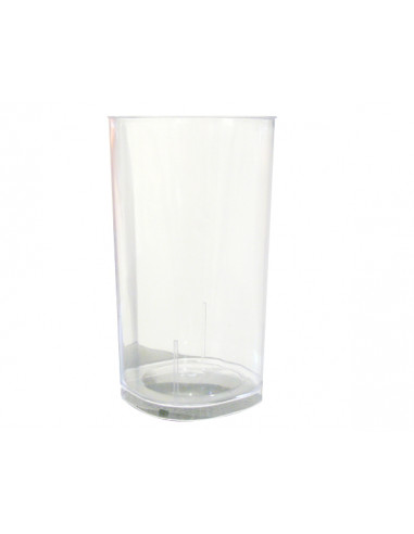 1 Verre Tube Plastique Cristal 30cl