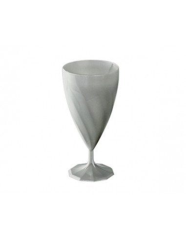 1 Verre à Vin Design Argent 15cl