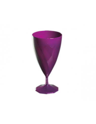 1 Verre à Vin Design Prune 15cl