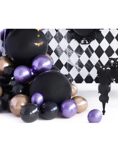 Achet Ballons Latex noir Biodégradables - Paquet de 10