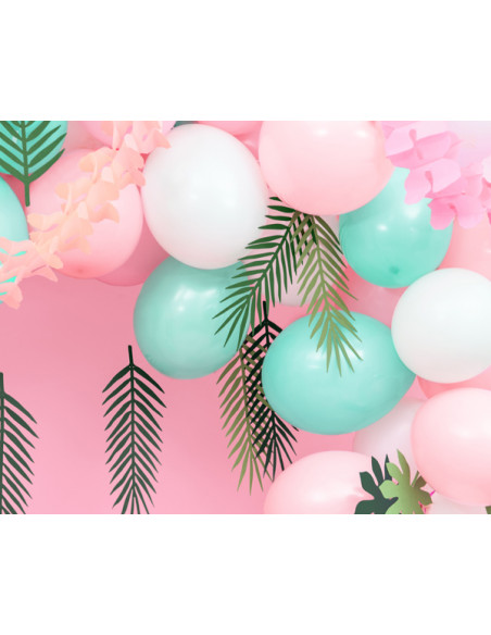 3 10 Ballons Blanc Pure 30cm