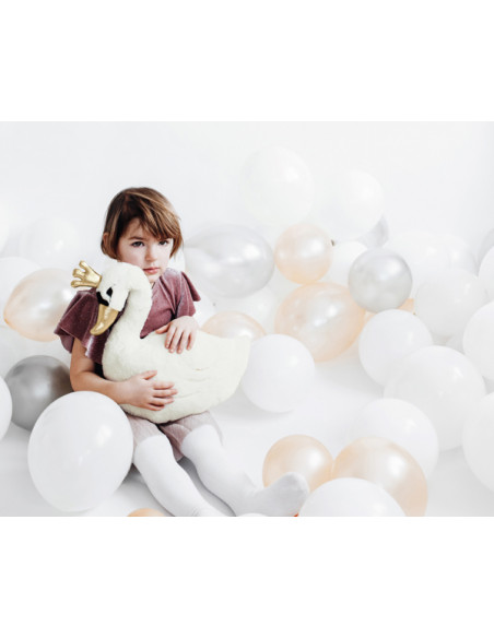 2 100 Ballons Blanc Pure 30cm